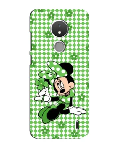 Чехол для Nokia C21 с картинкой «Mickey в клетку»