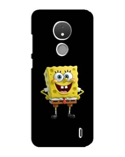 Чехол для Nokia C21 с картинкой «Классический Губка Боб»
