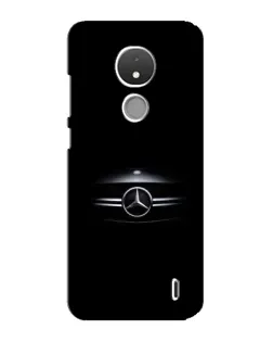 Чехол для Nokia C21 с картинкой «Mercedes — абстрактные линии»