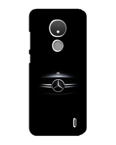 Чехол для Nokia C21 с картинкой «Mercedes — абстрактные линии»