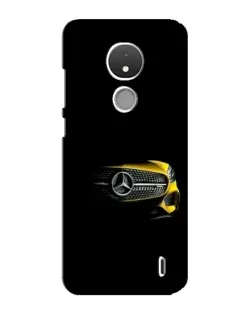 Чехол для Nokia C21 с картинкой «Mercedes — ретро стиль»