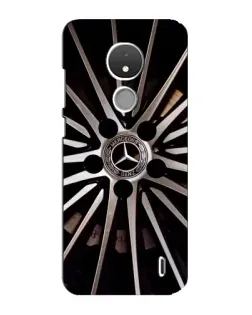 Чехол для Nokia C21 с картинкой «Диск Mercedes»