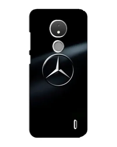Чохол для Nokia C21 з картинкою «Mercedes на металі» Чохол для Nokia C21 з картинкою «Mercedes на металі»