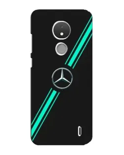 Чехол для Nokia C21 с картинкой «Спортивные линии Mercedes»
