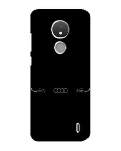 Чехол для Nokia C21 с картинкой «Audi — световой подпись» Чехол для Nokia C21 с картинкой «Audi — световой подпись»