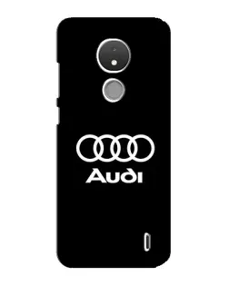 Чехол для Nokia C21 с картинкой «Классическое лого Audi»