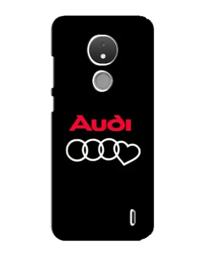Чехол для Nokia C21 с картинкой «Логотип Audi Heart» Чехол для Nokia C21 с картинкой «Логотип Audi Heart»