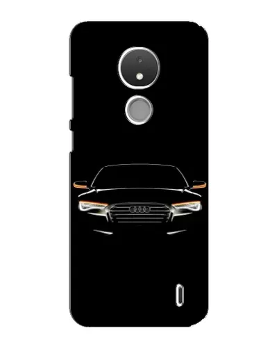 Чехол для Nokia C21 с картинкой «Audi — ночной контур» Чехол для Nokia C21 с картинкой «Audi — ночной контур»