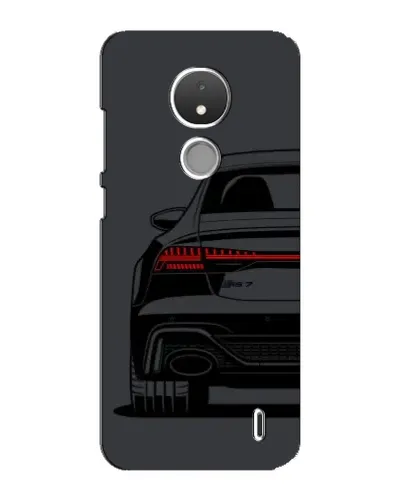 Чехол для Nokia C21 с картинкой «Задняя часть Audi — арт» Чехол для Nokia C21 с картинкой «Задняя часть Audi — арт»