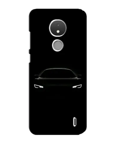 Чехол для Nokia C21 с картинкой «Взгляд Audi в темноте» Чехол для Nokia C21 с картинкой «Взгляд Audi в темноте»