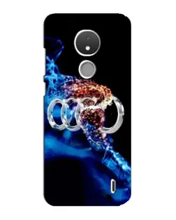 Чехол для Nokia C21 с картинкой «Энергия лого Audi»