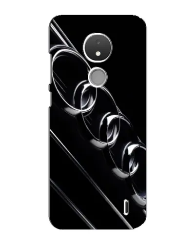 Чехол для Nokia C21 с картинкой «Audi — абстрактные кольца» Чехол для Nokia C21 с картинкой «Audi — абстрактные кольца»