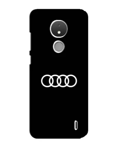 Чехол для Nokia C21 с картинкой «Audi White Logo» Чехол для Nokia C21 с картинкой «Audi White Logo»