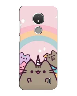 Чехол для Nokia C21 с картинкой «Единорог Pusheen» Чехол для Nokia C21 с картинкой «Единорог Pusheen»