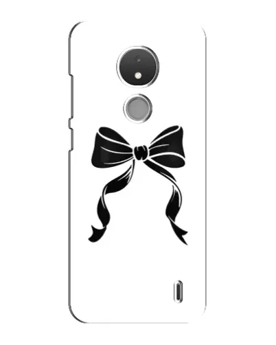 Чехол для Nokia C21 с картинкой «Классический бант»