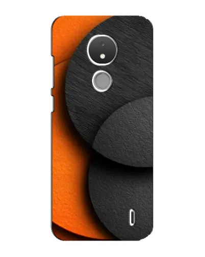 Чохол для Nokia C21 з картинкою «Геометрія помаранчевих кіл» Чохол для Nokia C21 з картинкою «Геометрія помаранчевих кіл»