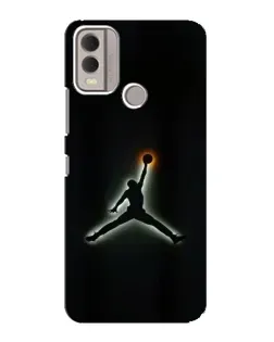 Чохол для Nokia C22 з картинкою «Jordan Gradient Logo»