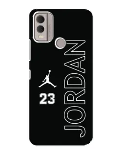 Чохол для Nokia C22 з картинкою «Jordan Vertical»
