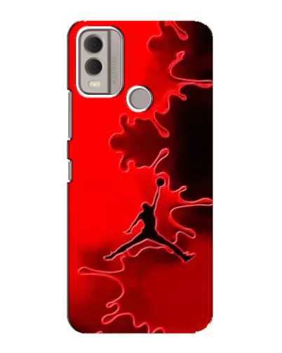 Чохол для Nokia C22 з картинкою «Jordan Red Smoke» Чохол для Nokia C22 з картинкою «Jordan Red Smoke»