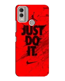 Чохол для Nokia C22 з картинкою «Nike Just Do It»