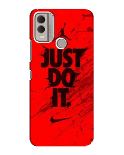Чохол для Nokia C22 з картинкою «Nike Just Do It» Чохол для Nokia C22 з картинкою «Nike Just Do It»