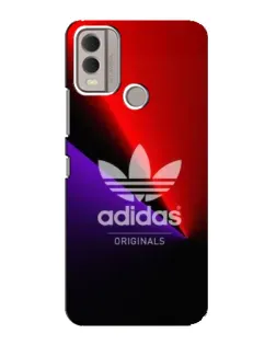 Чохол для Nokia C22 з картинкою «Adidas Red Neon» Чохол для Nokia C22 з картинкою «Adidas Red Neon»