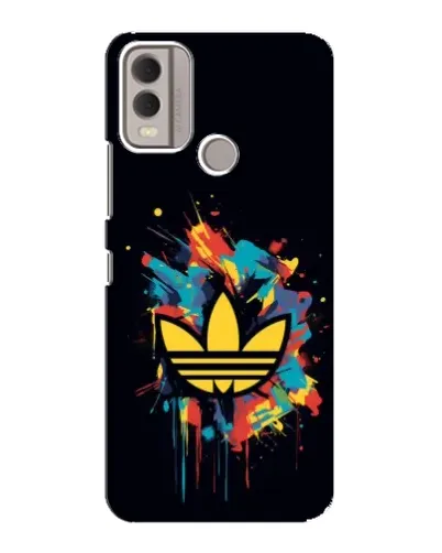 Чехол для Nokia C22 с картинкой «Adidas Splash»