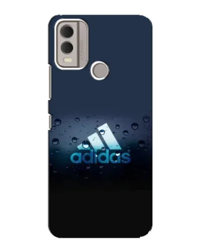 Чехол для Nokia C22 с картинкой «Adidas Water Drops»
