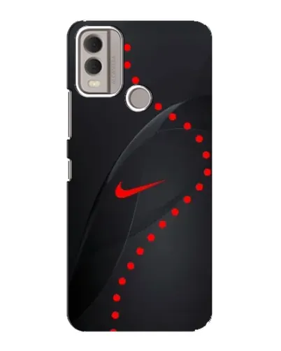 Чохол для Nokia C22 з картинкою «Абстрактний дизайн Nike»