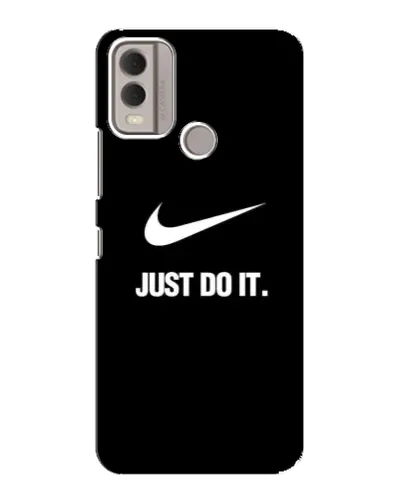 Чохол для Nokia C22 з картинкою «Класичний принт Nike»