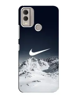 Чохол для Nokia C22 з картинкою «Nike — зимові гори»