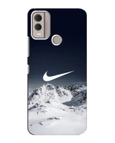 Чохол для Nokia C22 з картинкою «Nike — зимові гори»