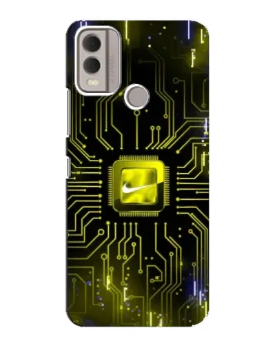Чохол для Nokia C22 з картинкою «Nike — золота іскра»