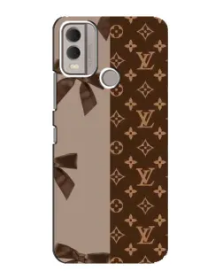 Чохол для Nokia C22 з картинкою «Louis Vuitton — банти»