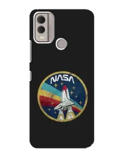 Чохол для Nokia C22 з картинкою «NASA — емблема місії»