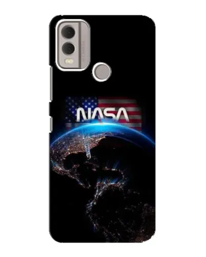Чохол для Nokia C22 з картинкою «Земля з космосу NASA»