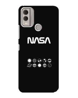 Чохол для Nokia C22 з картинкою «NASA — технічний принт»