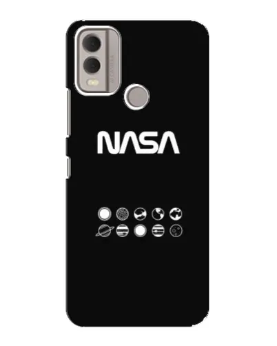 Чохол для Nokia C22 з картинкою «NASA — технічний принт»