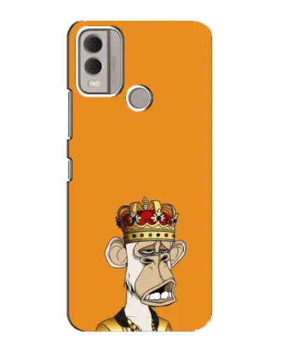 Чехол для Nokia C22 с картинкой «Золотая обезьяна Bored Ape» Чехол для Nokia C22 с картинкой «Золотая обезьяна Bored Ape»