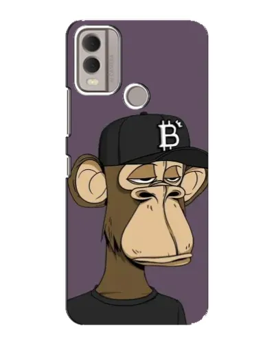 Чехол для Nokia C22 с картинкой «Bored Ape в кепке» Чехол для Nokia C22 с картинкой «Bored Ape в кепке»