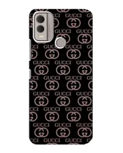 Чохол для Nokia C22 з картинкою «Класична монограма Gucci»