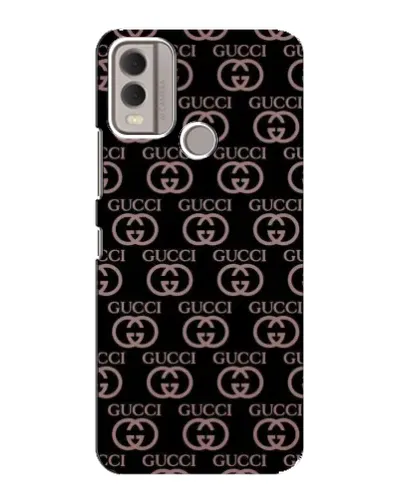 Чохол для Nokia C22 з картинкою «Класична монограма Gucci»