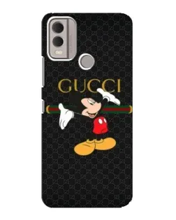 Чохол для Nokia C22 з картинкою «Міккі Маус Gucci»