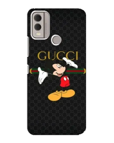 Чохол для Nokia C22 з картинкою «Міккі Маус Gucci»