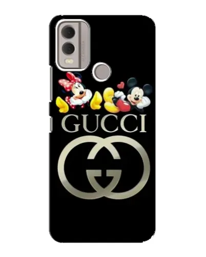 Чохол для Nokia C22 з картинкою «Gucci — герої Disney»