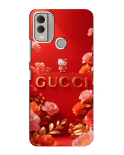 Чохол для Nokia C22 з картинкою «Gucci — золотий сад»