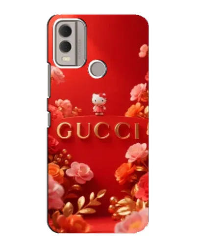 Чохол для Nokia C22 з картинкою «Gucci — золотий сад»