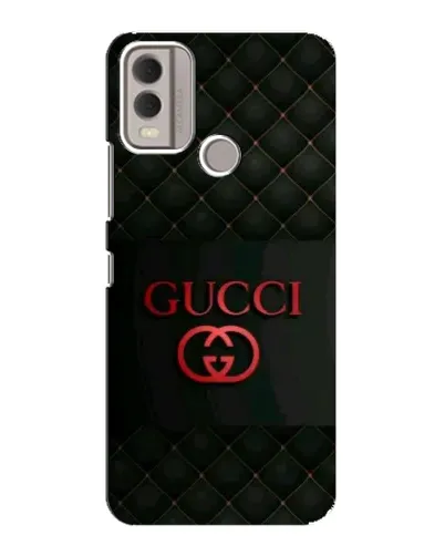 Чохол для Nokia C22 з картинкою «Gucci — стьобаний чорний»