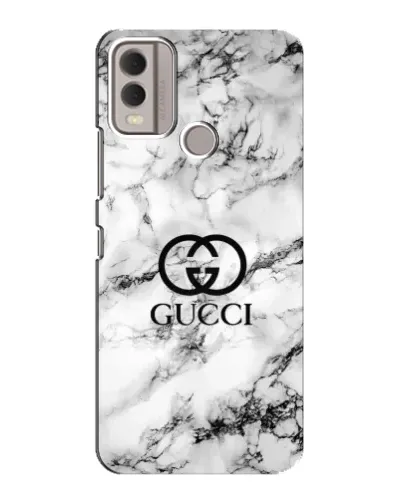 Чохол для Nokia C22 з картинкою «Gucci — мармуровий шик»