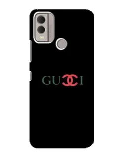 Чохол для Nokia C22 з картинкою «Gucci — червоний градієнт»